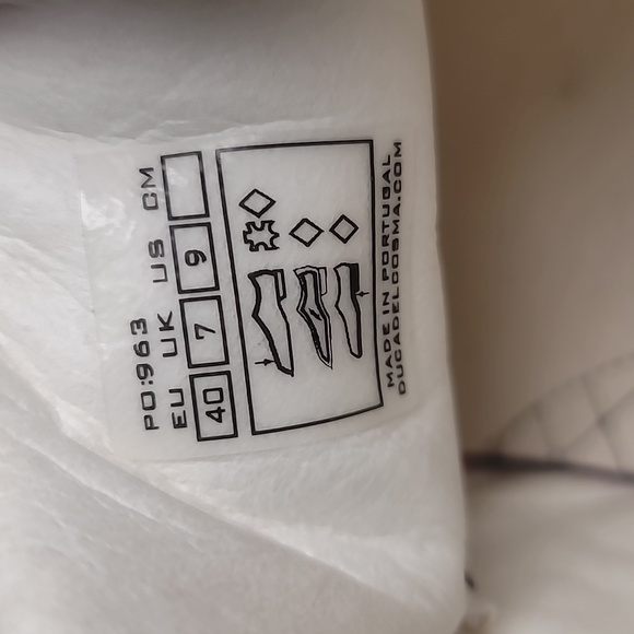 Duca Del Cosma Women's Golf Shoes Size 9 Black Patent Italian Leather - Picture 8 of 13